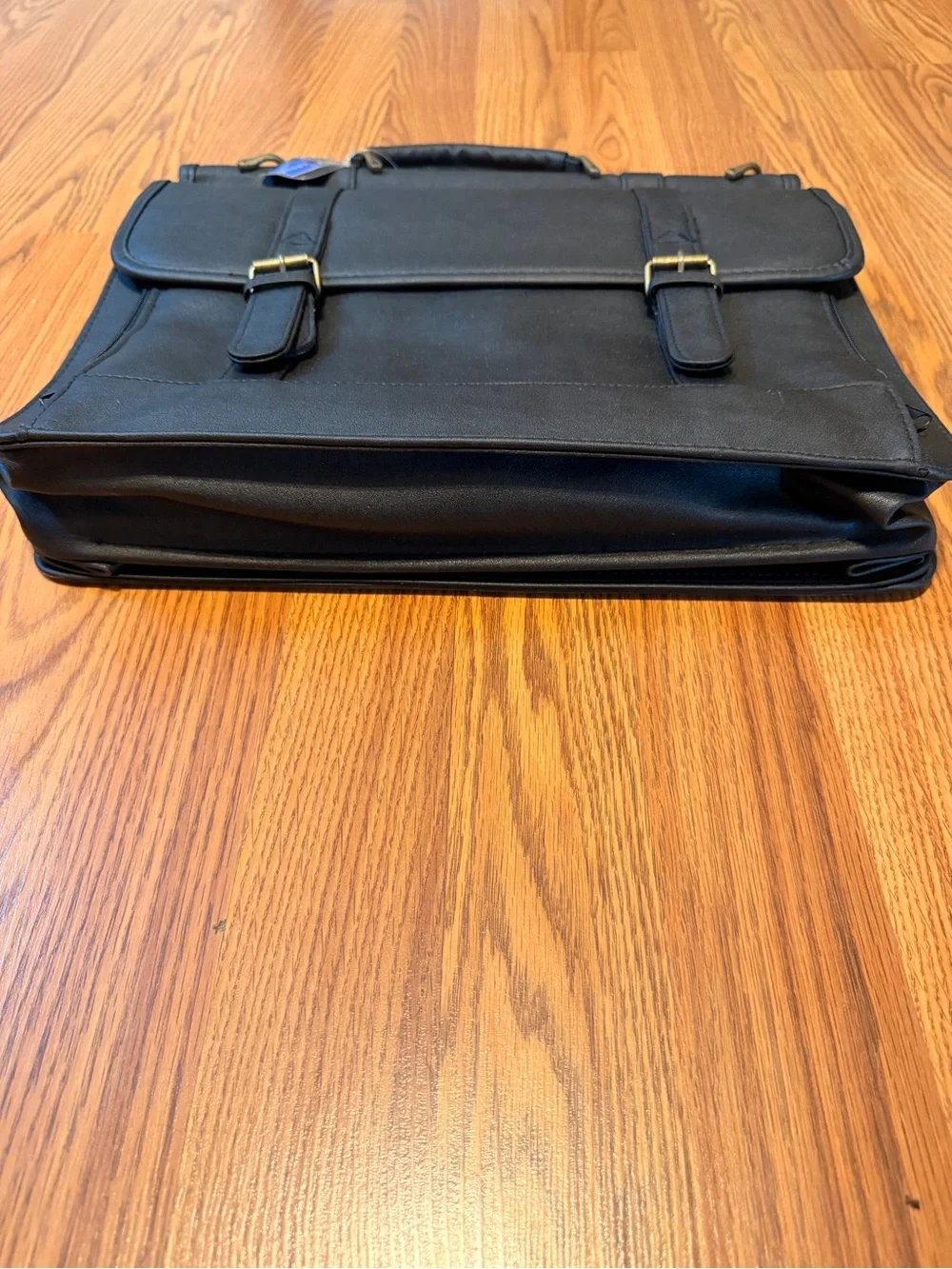 Black Men's Briefcase Satchel Bag - Classic Professional Style NWT